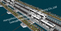 Bailey-Platten-Ponton-Floßbrücke-Baustahl mit Brücke Decking sitzen auf Lastkahn-Booten fournisseur
